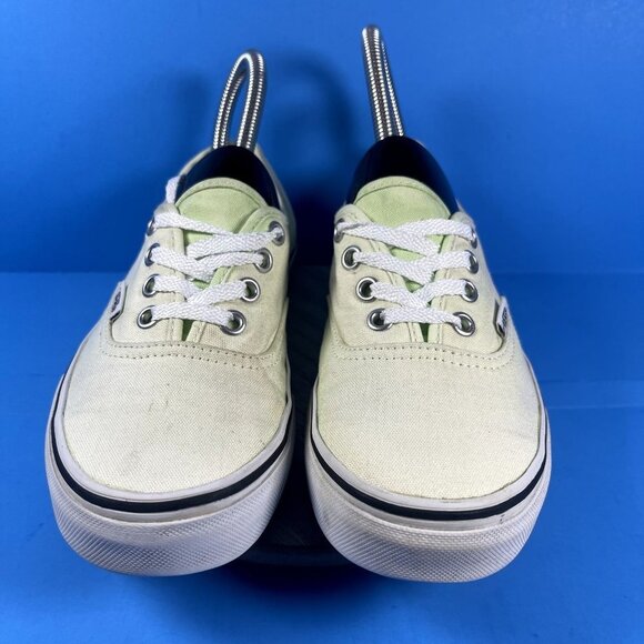 Vans // Light Green Era Lace Up Sneakers - Picture 2 of 9